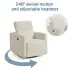 Isla Cloud Power Recliner - Vanilla