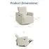 Isla Cloud Power Recliner - Vanilla