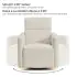 Isla Cloud Power Recliner - Vanilla