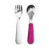 Fork & Spoon Set - Pink
