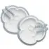 Baby Plate Spoon Fork Set - Powder Blue