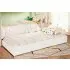 Tiptoe Bunk Bed - White Washed Natural