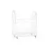 Presto Acrylic Bookcase/Cart
