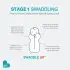 Swaddle UP Original Cotton 1.0 Tog - Rainbow White