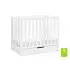 Colby 4 - In - 1 Convertible Mini Crib With Trundle White
