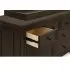 Classic 7 Drawer Double Dresser - Truffle