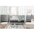 Hudson 3 Drawer Changer Dresser Grey