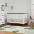 Scoot 3 In 1 Convertible Crib With Toddler Kit White/Slate