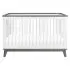 Scoot 3 In 1 Convertible Crib With Toddler Kit White/Slate