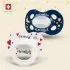 Day and Night Baby Pacifier - Blue & White
