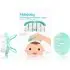 Head-Hugging Hairbrush + Comb Set
