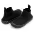 Hi-Top Knit Shoes - Black