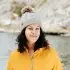 Cable Knit Beanie Adult Size - Grey
