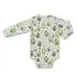 Long Sleeve Bodysuit In Tencel - Avocado