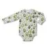 Long Sleeve Bodysuit In Tencel - Avocado