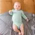 Long Sleeved Bodysuit - Sage