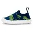 Graphic Knit Shoes - Triceratops