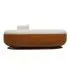 Silicone Divided Plate with Lid - Ginger Honey