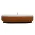 Silicone Divided Plate with Lid - Ginger Honey