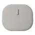 Silicone Divided Plate with Lid - Silver Grey