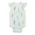 Girls Bodysuit in Tencel - Painterly Seahorse