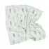 Muslin Swaddle - Painterly Seahorse