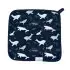 Deluxe Washcloth 3 Pack - Blue Whales