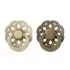 Boheme Latex Pacifier 2 Pack - Vanilla/Dark Oak