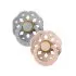 Boheme Latex Pacifier 2 Pack - Cloud/Blush