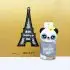 Peel Off Nail Polish Glitter Silver with Panda Ring