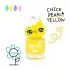 Peel Off Nail Polish Pearl Yellow with Chick Ring
