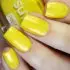 Peel Off Nail Polish Pearl Yellow with Chick Ring