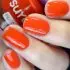 Peel Off Nail Bright Red with llama Ring