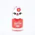 Peel Off Nail Bright Red with llama Ring