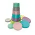 Stacking Containers with Silicone Lids