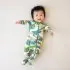 Printed Zippered Footie - Camo