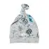 Top Knot Beanie Tencel - Dinosaurs