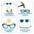 Kids Urban Polarized Sunglasses - Navy