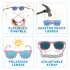 Urban Xplorer Glasses Mirrored Aurora Lenses - Peachy Pink