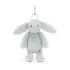 Bashful Bunny Grey Bag Charm