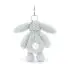 Bashful Bunny Grey Bag Charm