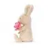 Bashful Bunny with Peony Little