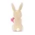 Bashful Bunny with Peony Little