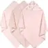 3-Pack Hooded Towels - Pink