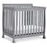 Kalani 4 In 1 Convertible Mini Crib - Grey