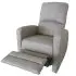 Habana Fabric Power Glider - Rustic Grey