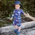 Kids One Piece UV Sun Suit - Sea Friends