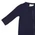 Zippered Footie - Navy - 18-24 months