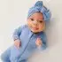 Zippered Footie - Periwinkle