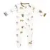 Printed Zippered Footie - Moo